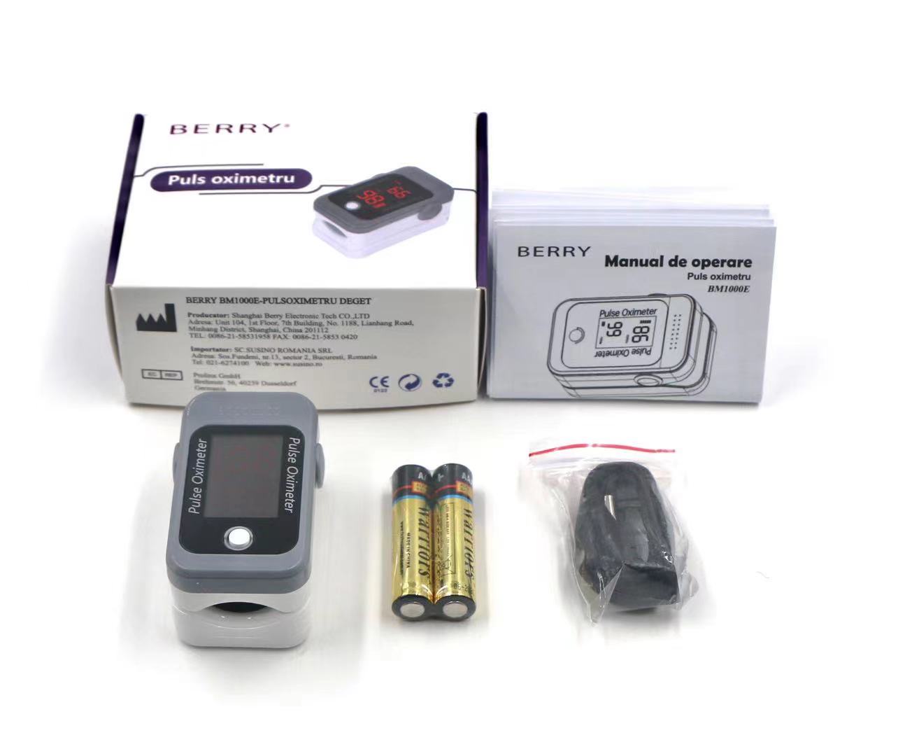 Pulsoximetrul Berry Pulsoximetrul Berry