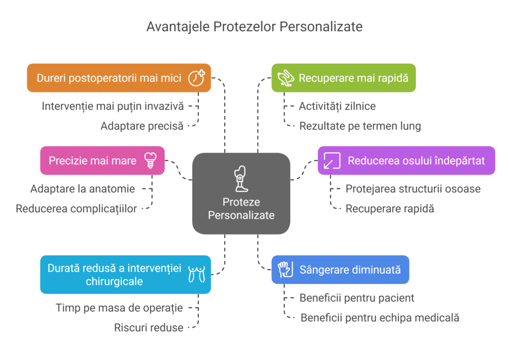 Proteze Personalizate vs. Standard - visual selection