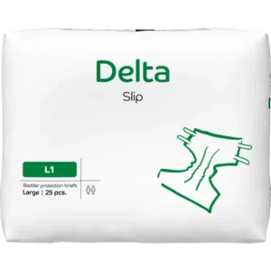 Abena, scutece pentru adulti Delta Slip, L1, 2200 ml, 25 buc