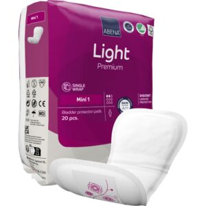 Abena,absorbante anatomice Light Mini 1-20 buc