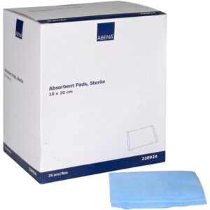Abena,comprese sterile cu capacitate mare de absorbtie, 10x20 cm-220924