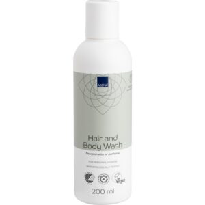 Abena, hair body wash, sampon si gel de dus fara clatire,200 ml