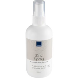 Abena, spray cu 10% zinc, impotriva pielii uscate si iritatiilor,100 m