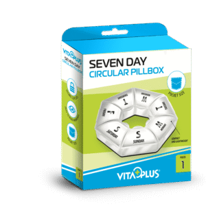 VITAPLUS ORGANIZATOR MEDICAMENTE ROTUND 7 ZILE