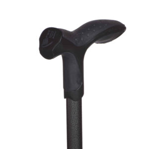 SS/02/02 BASTON ERGONOMIC DIN ALUMINIU STEP SOFT NEGRU