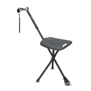 SEATTIM BASTON DIN ALUMINIU CU SCAUN AJUSTABIL 156 KG NEGRU